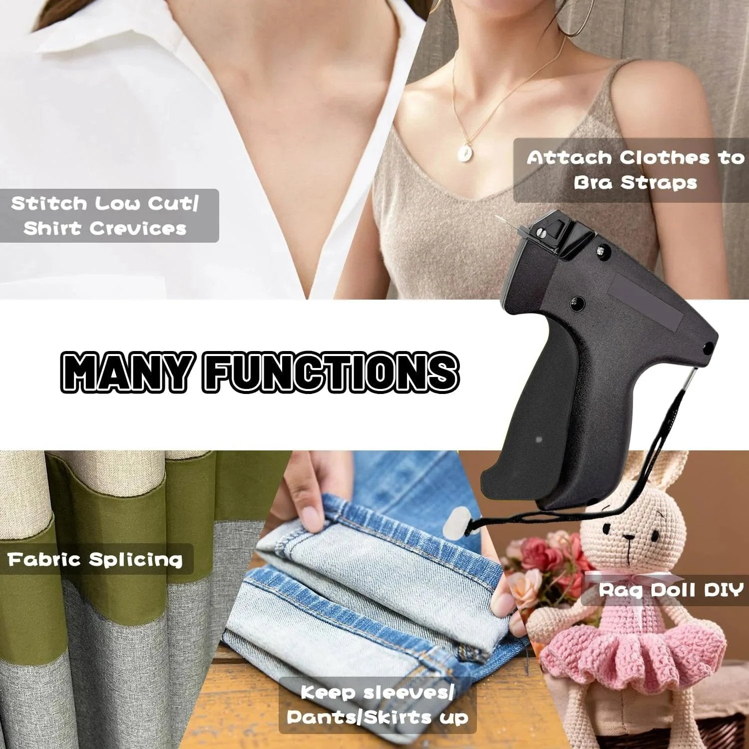 ⏰Last Day 50% OFF - Quick Clothing Fixer & Tagging Gun🎉