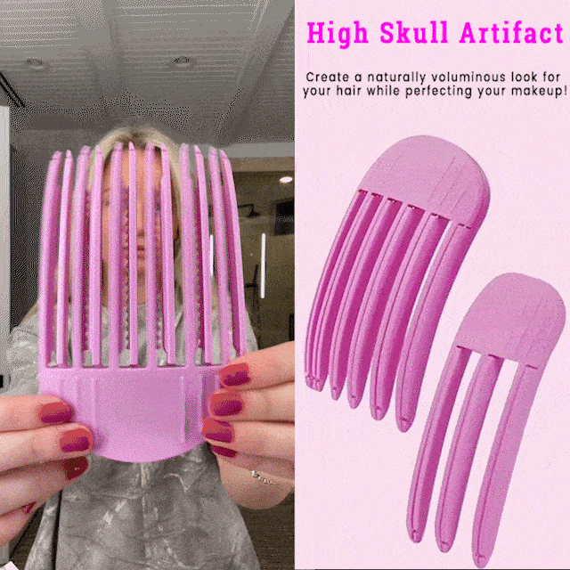 🎁Flash Sale⚡ 50K+ SOLD!🎀3/6 Teeth High Skull Artifact No Trace Hair Clip