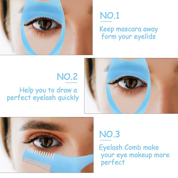 💖Last Day Sale 49% OFF🔥3 in 1 Eyelashes Tools Mascara Shield Applicator Guard