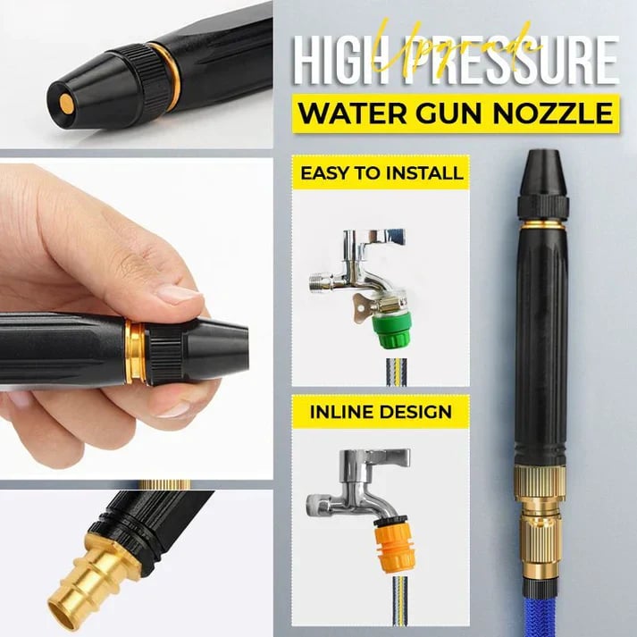 🎁Flash Sale⚡ 80K+ SOLD!😍Powerful High-Pressure Water Gun for Car Cleaning(💦Buy 1 Get 1 Free)
