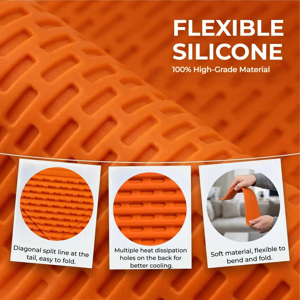 🎁Flexible silicon  Phone holder stand, Bendable Rollable Foldable Design