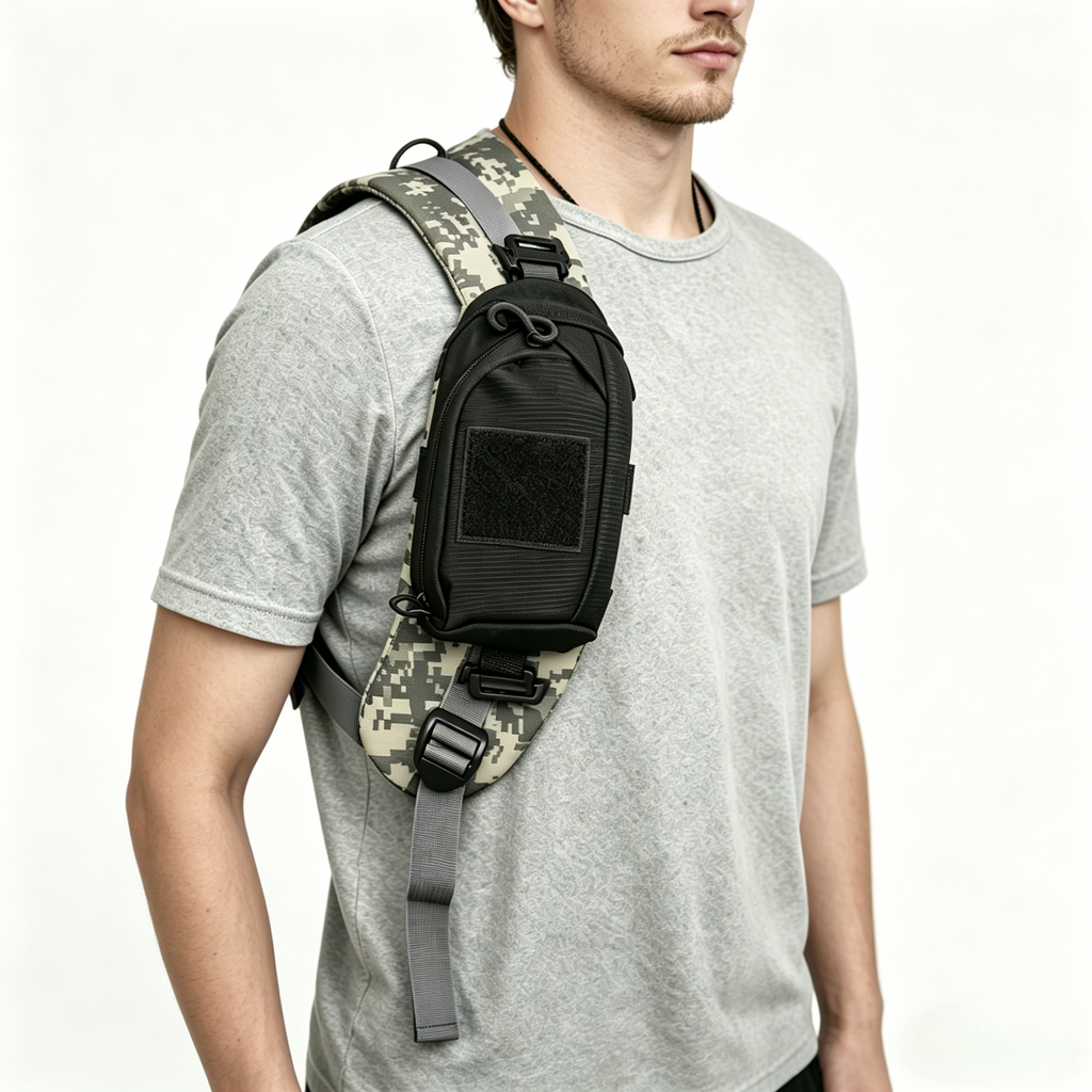 Portable hiking backpack