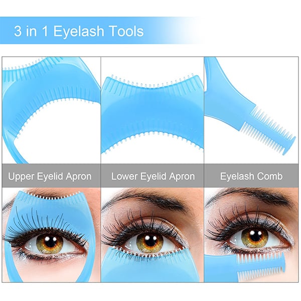 💖Last Day Sale 49% OFF🔥3 in 1 Eyelashes Tools Mascara Shield Applicator Guard