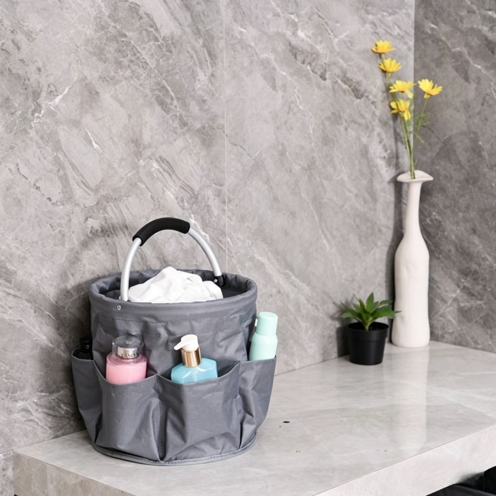Foldable hand cash storage bag