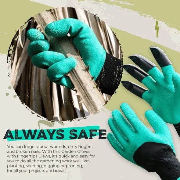 🎁The Father's Day gift he'll actually use!🔥-Gardening Claw Protective Gloves