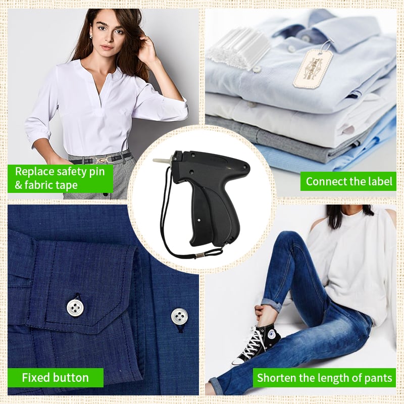 ⏰Last Day 50% OFF - Quick Clothing Fixer & Tagging Gun🎉